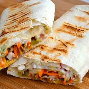 Шаурма с курицей (1/400)